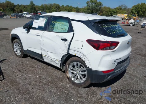 2023 Chevrolet Trailblazer Awd Ls z USA, uszkodzony, nr VIN KL79MNSL7PB074740